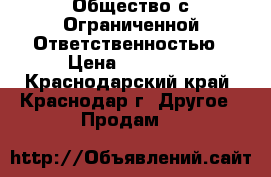 Общество с Ограниченной Ответственностью › Цена ­ 30 000 - Краснодарский край, Краснодар г. Другое » Продам   